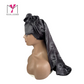 long bonnet with satin tie