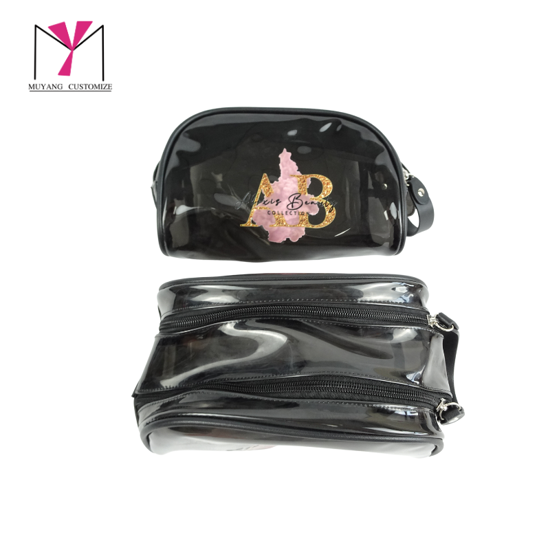 transparent cosmetic bag