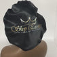 satin round bonnet