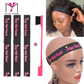 Edge Melt Band For Lace Wigs Velcro Elastic Band With Logo For