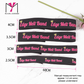 Edge Melt Band For Lace Wigs Velcro Elastic Band With Logo For