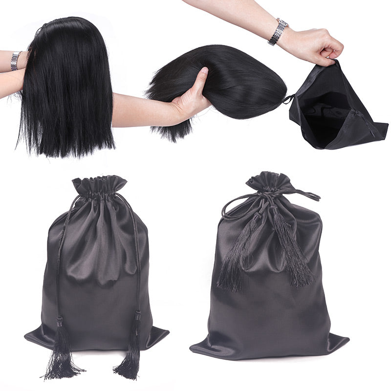 Satin Bag with Tassels